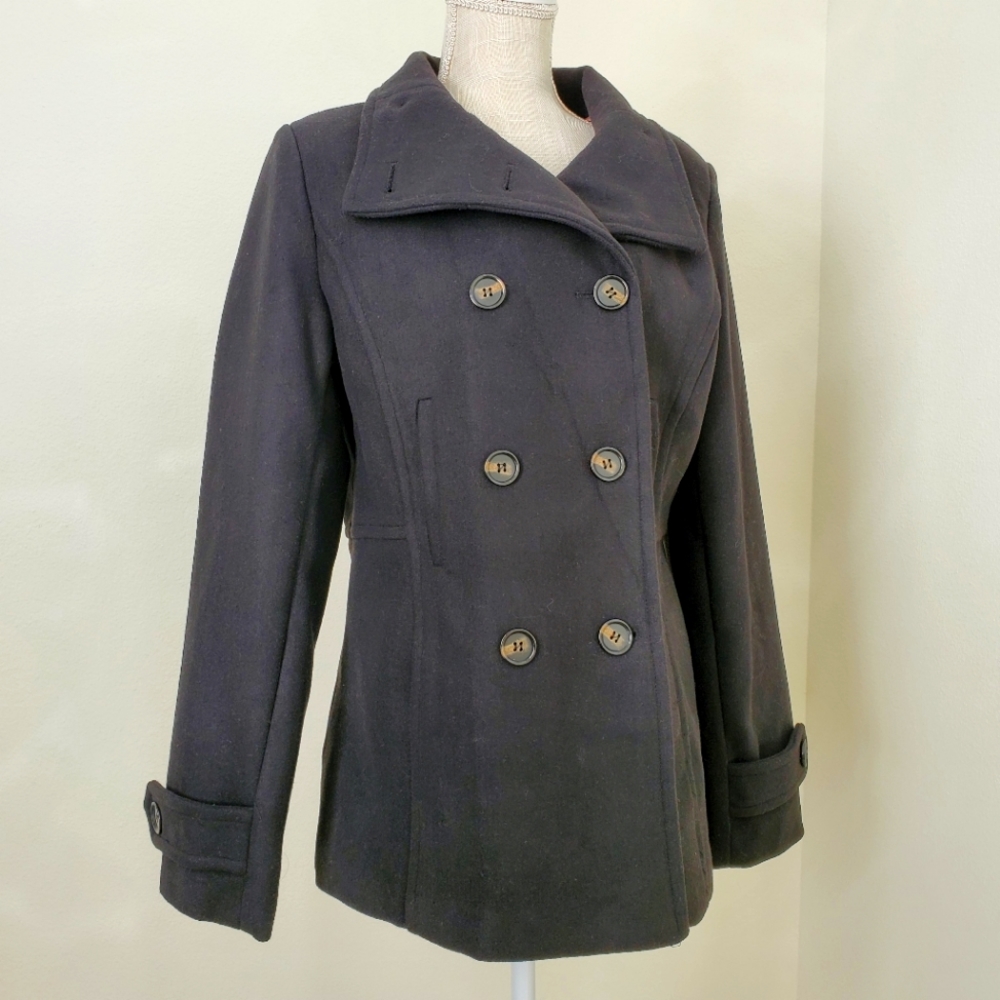 Thread & Supply Black Peacoat